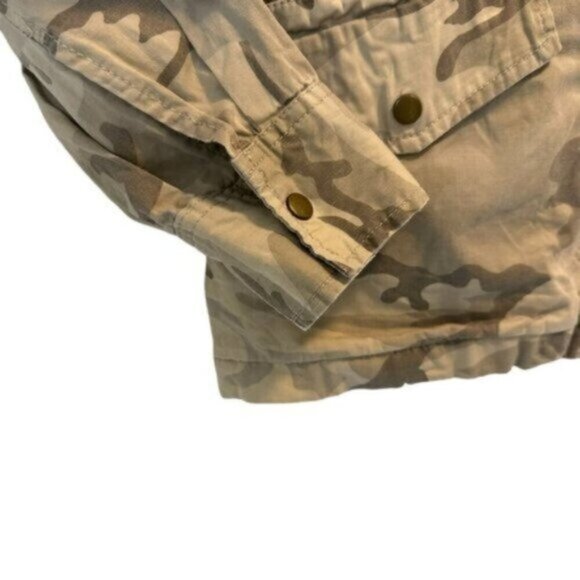 Lily Aldridge by Velvet | Women's Camouflage Full Zip Snap Jacket Size Small - Picture 6 of 12